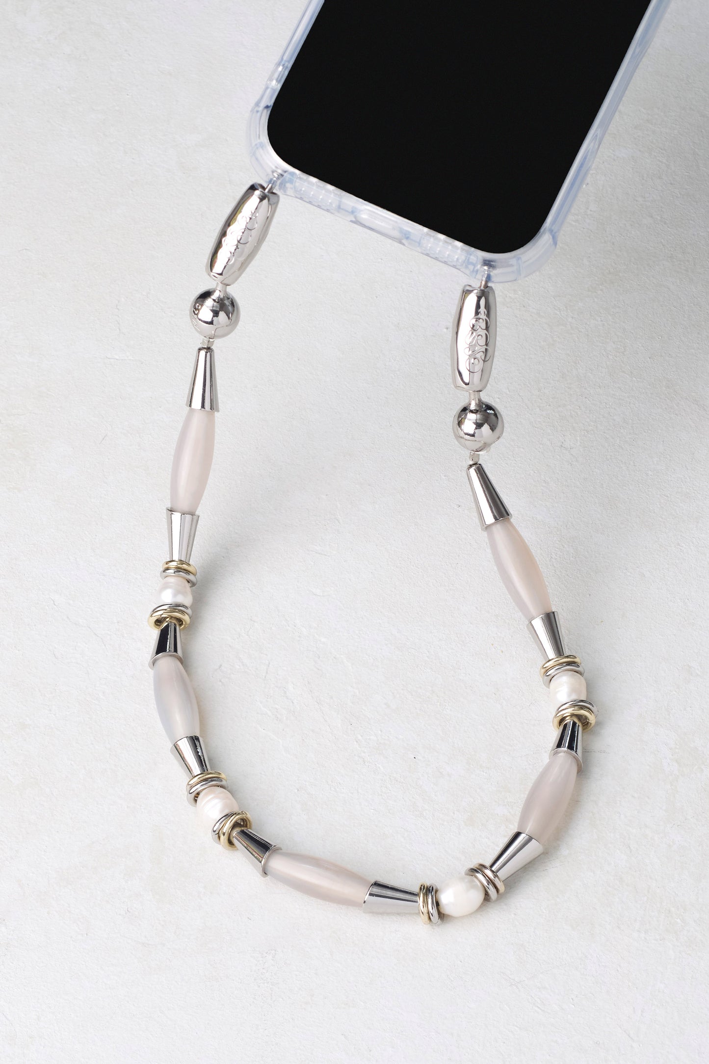 Grey Agate / Pearl