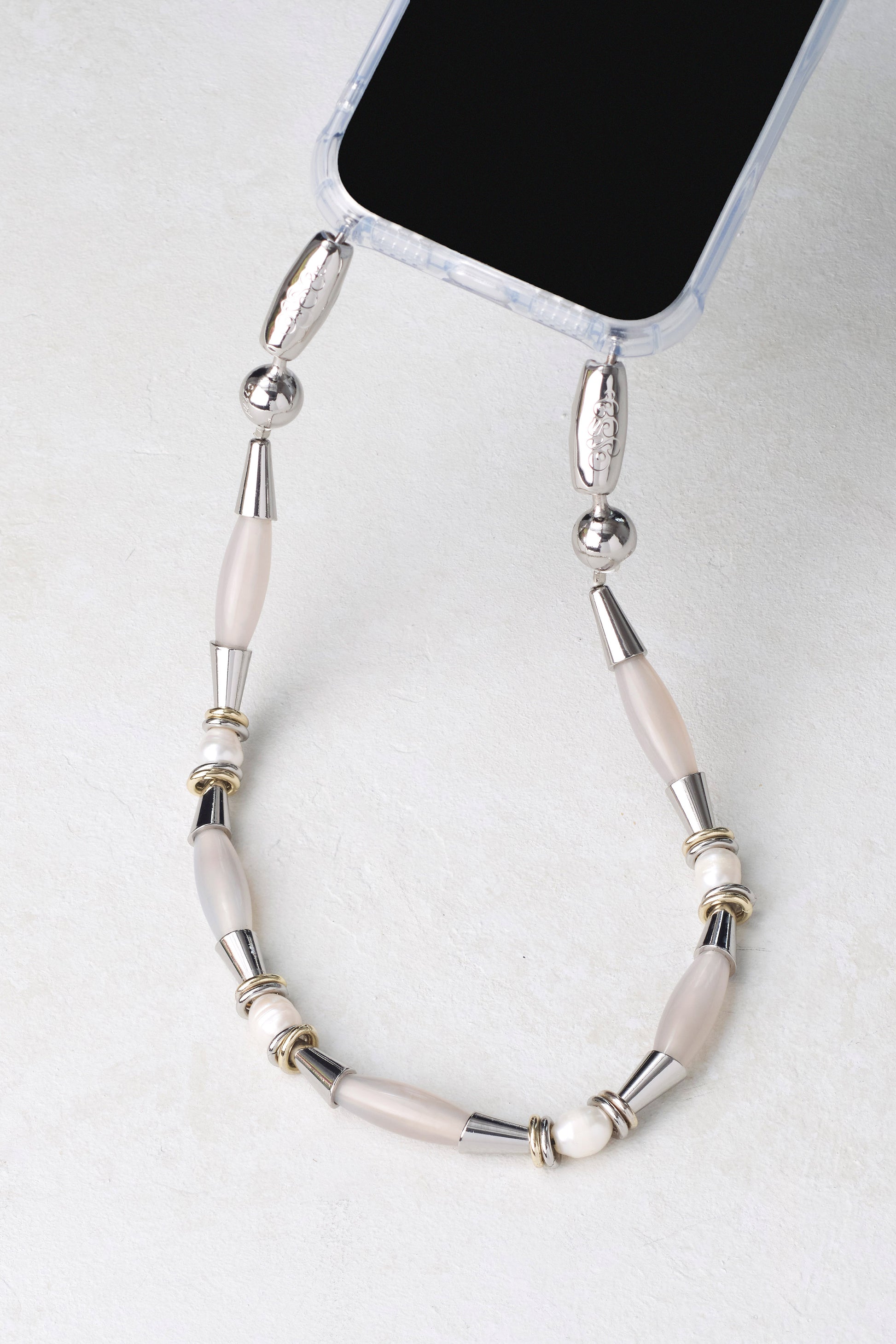 Grey Agate / Pearl