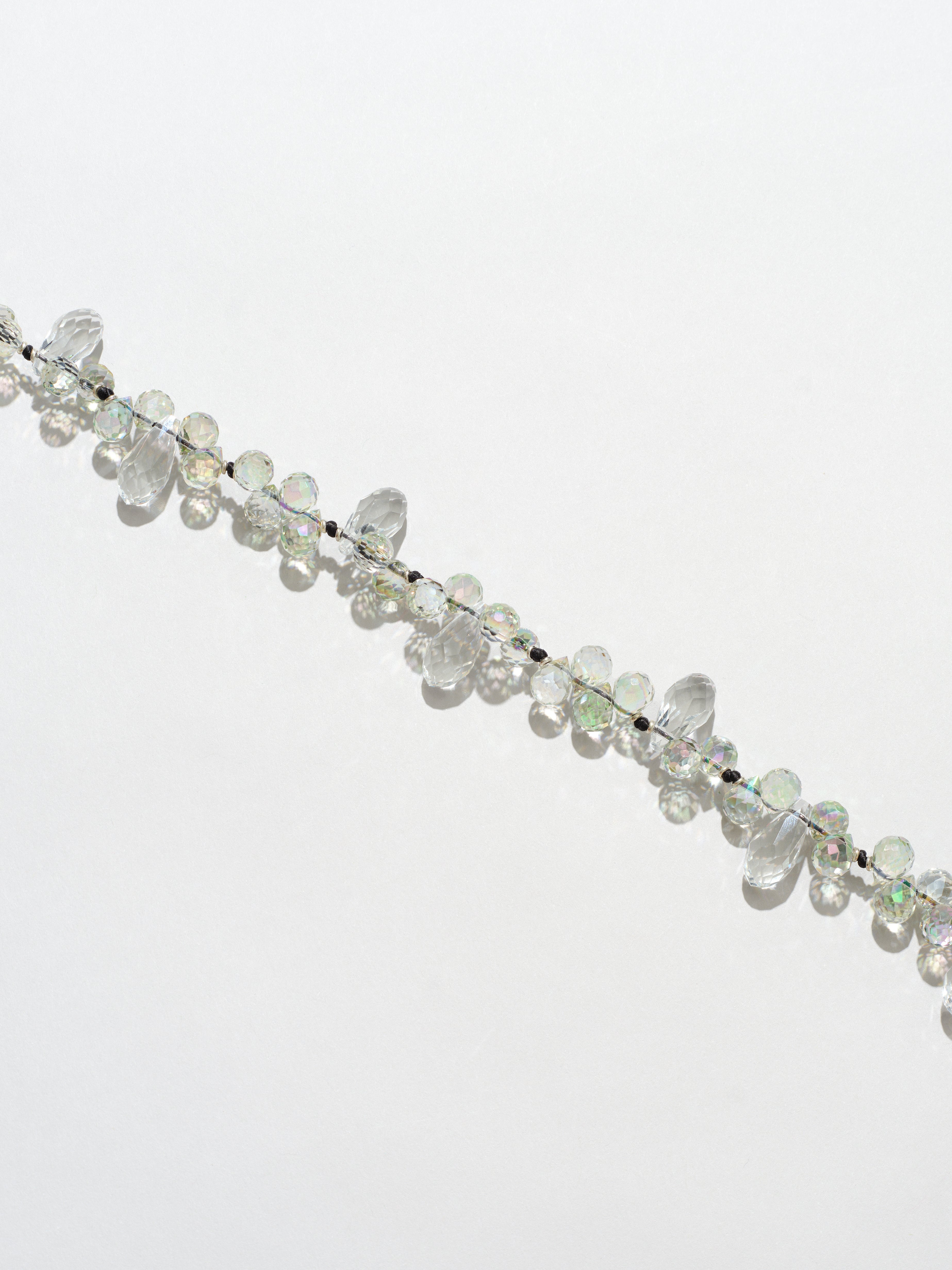 Faceted Crystal Wristlet – OSSA NEW YORK