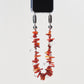 red agate and crystal