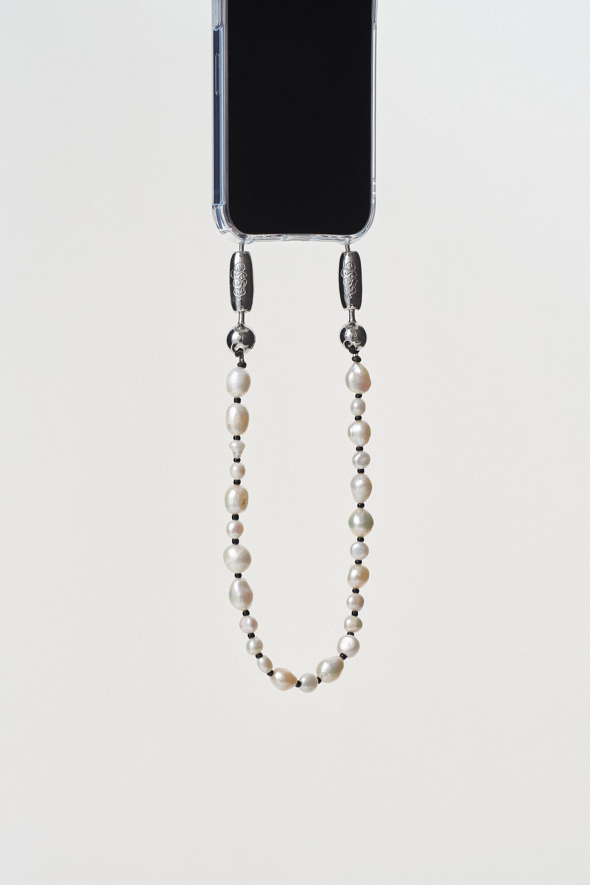 pearl / black