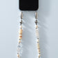 Stone and Pearl Wristlet
