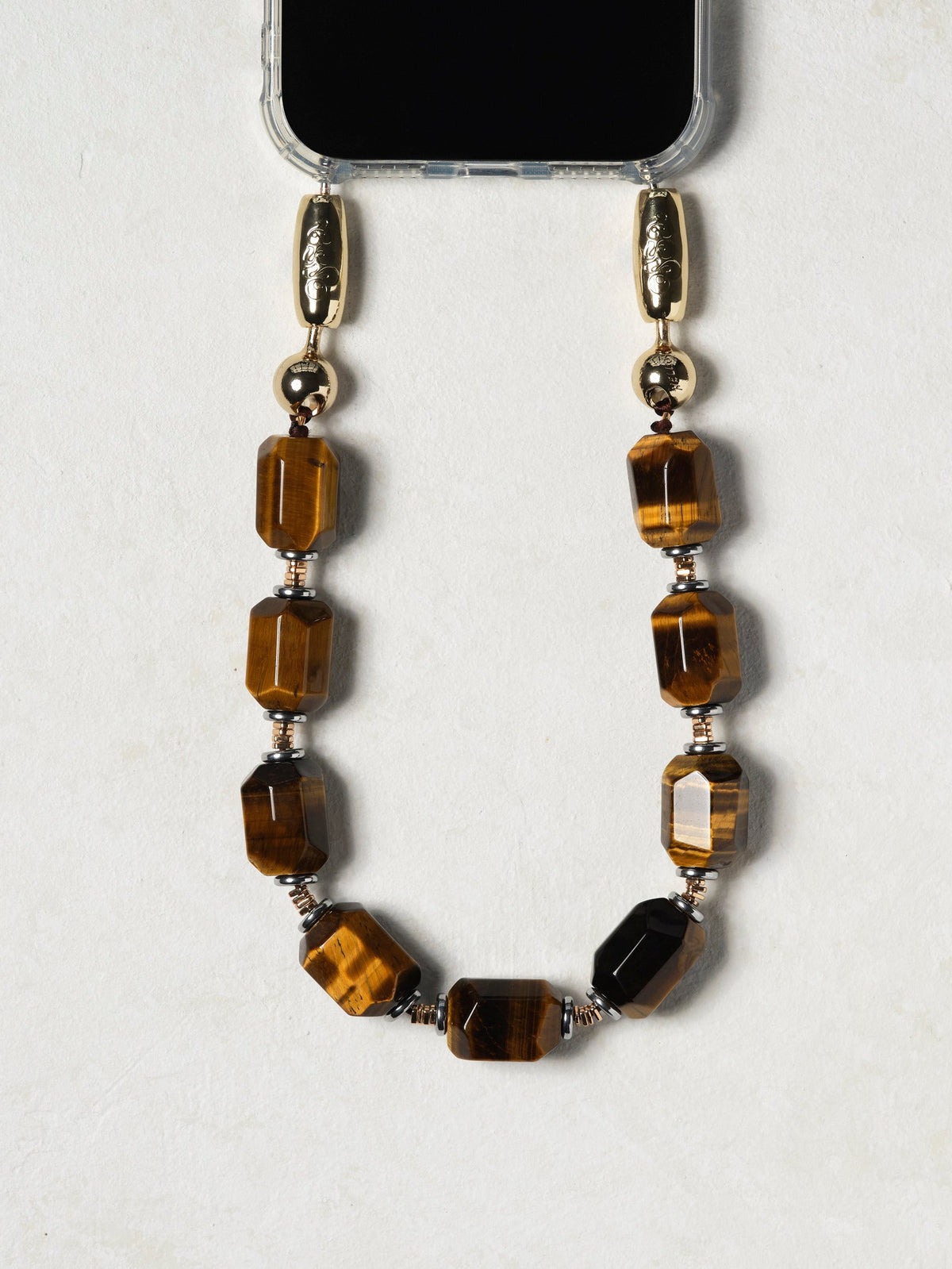 Electrum Gemstone Wristlet