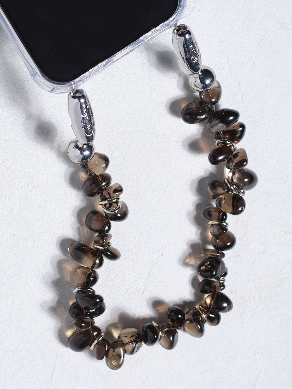 Smoky Quartz Wristlet