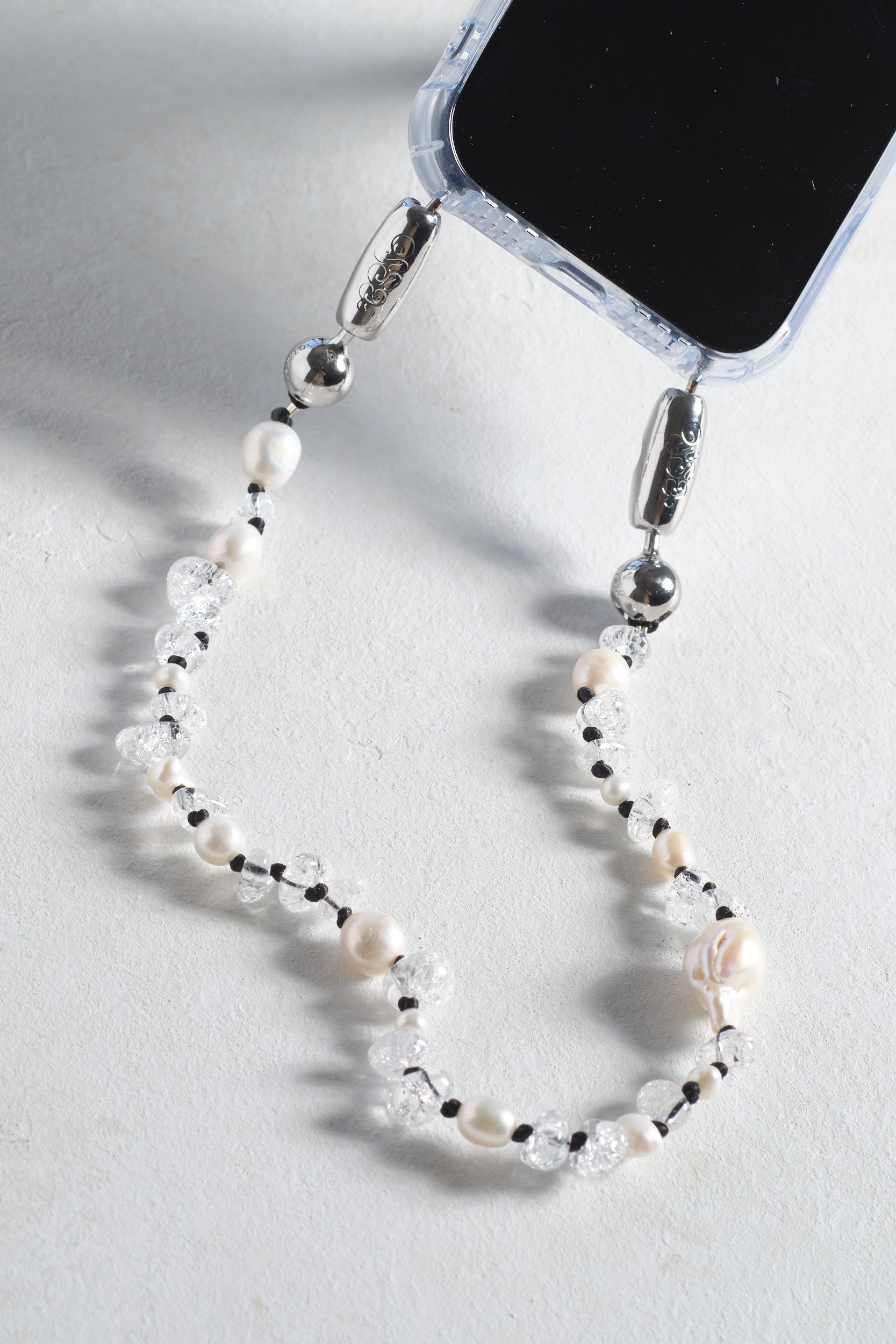 Rock Crystal / Pearl