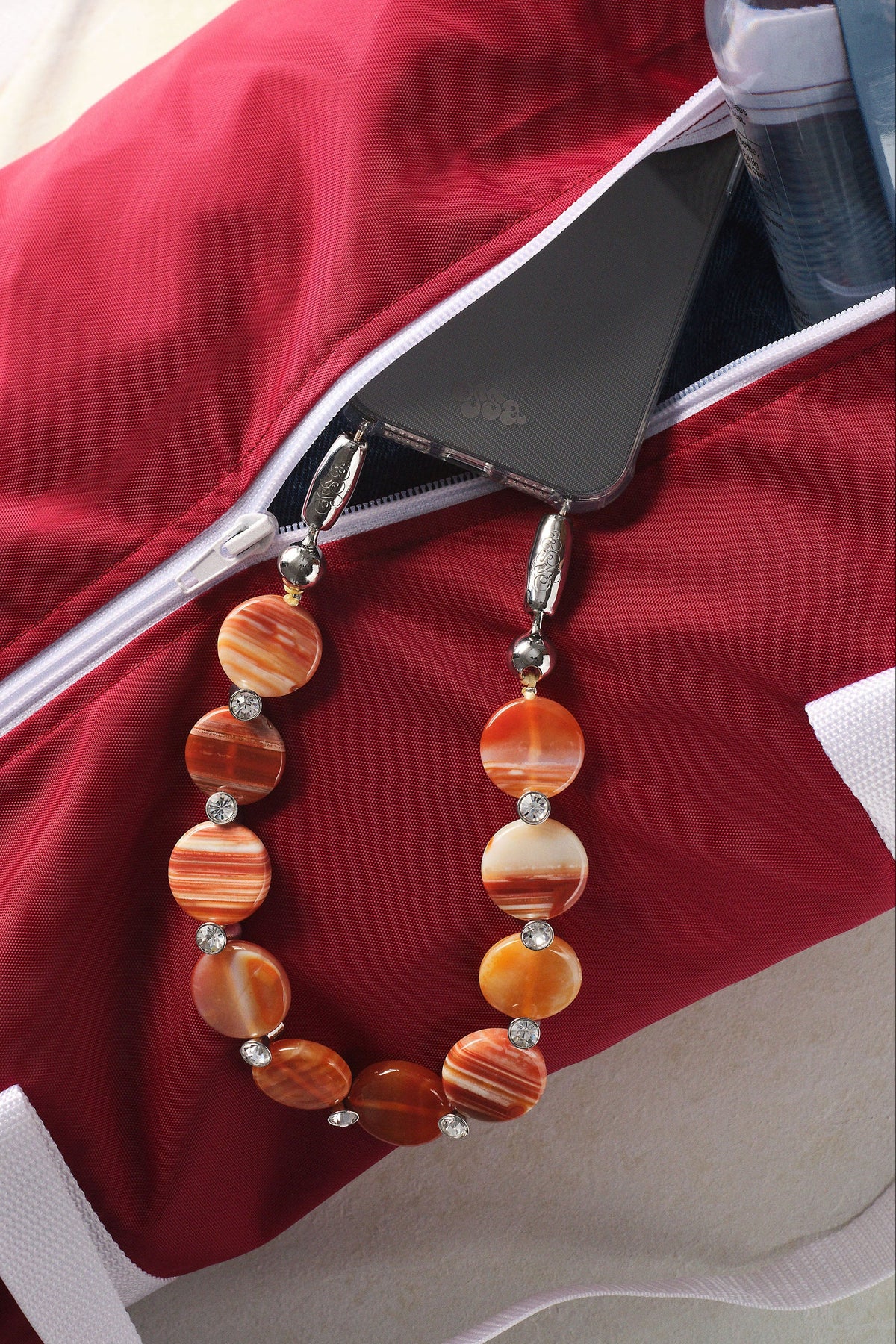 Coin Bezel Wristlet