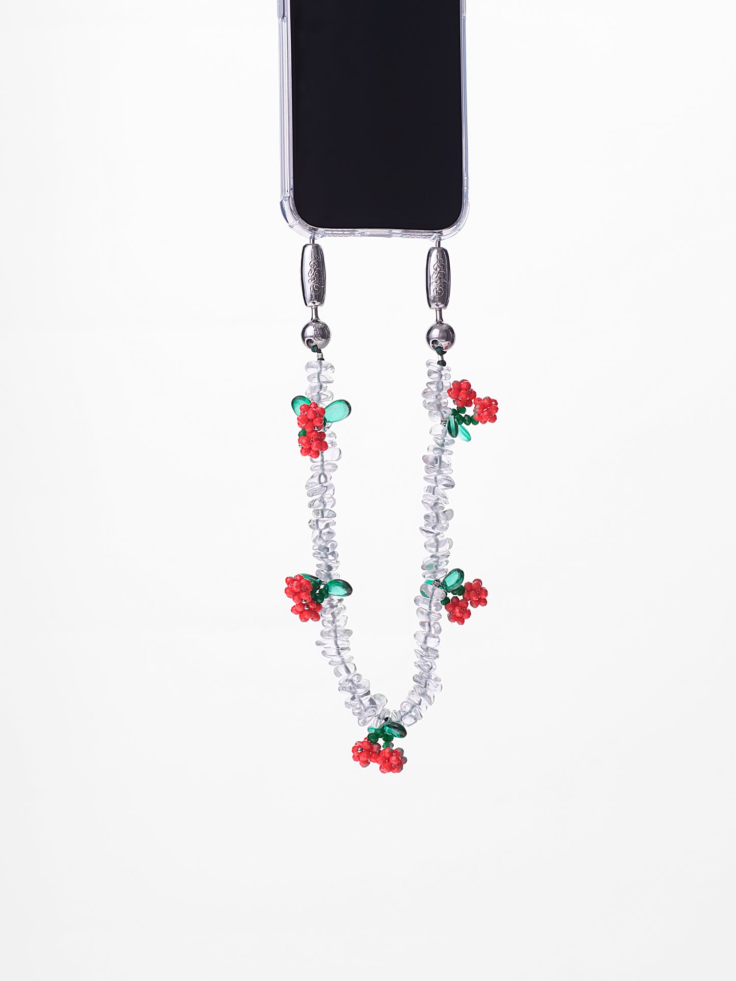 cherry / rock crystal