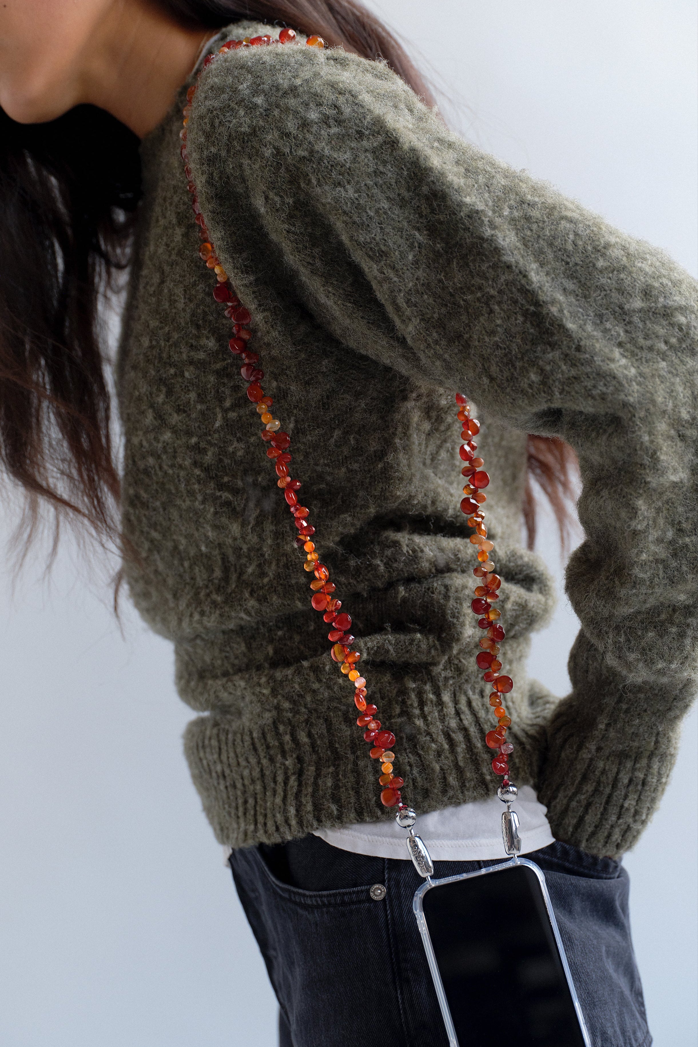 Faceted Gemstone Crossbody – OSSA NEW YORK