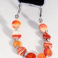 Banded Agate / Diamond White