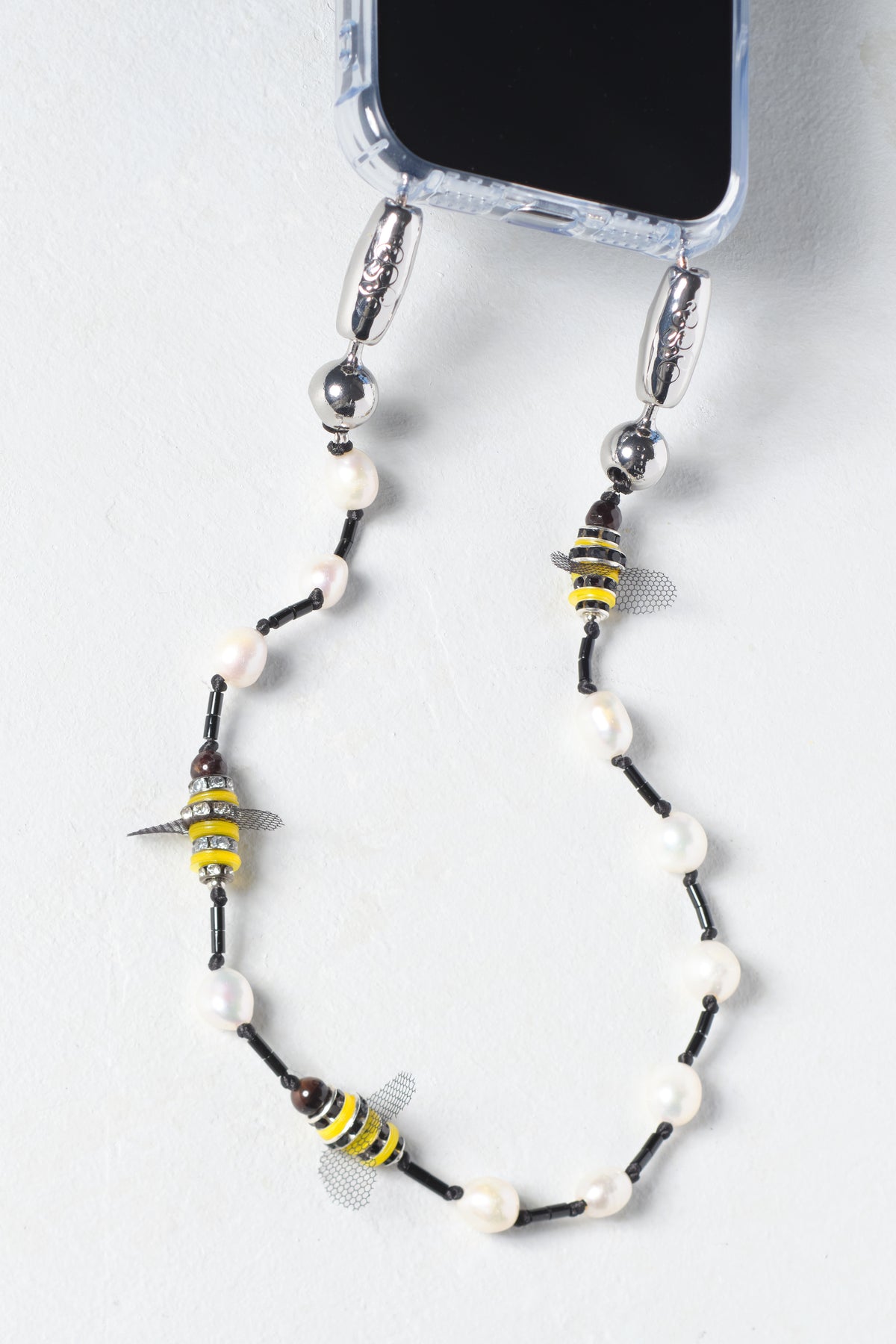 Pearl Bee Wristlet