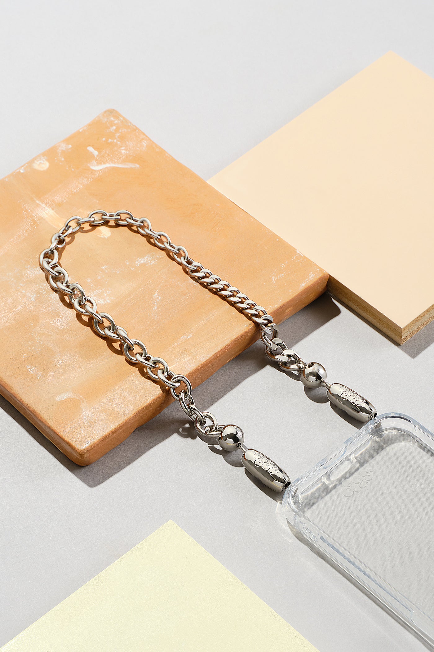 Fringe Chain Wristlet – OSSA NEW YORK